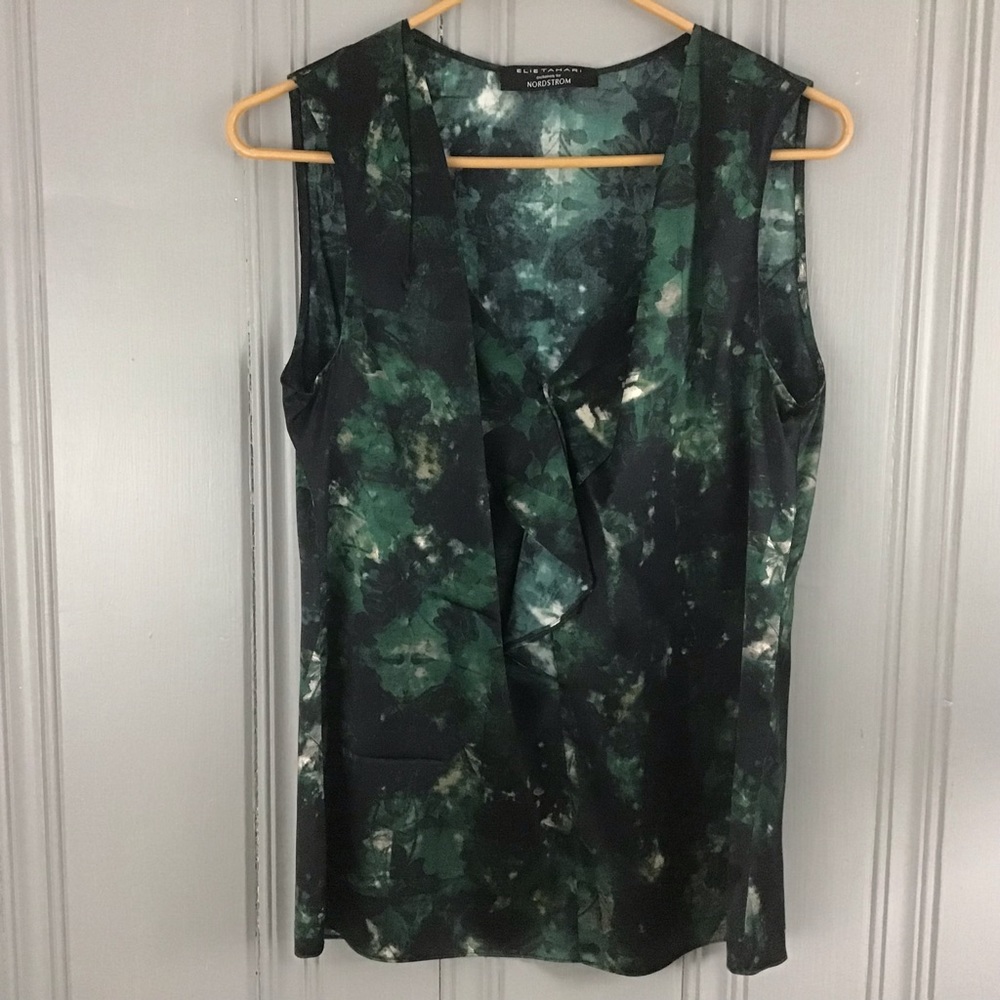 Ellie Tahari / Nordstrom Sleeveless Silk Blouse